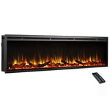 LegendFlame Austin 72 Inches In Wall Recessed & Wall Mounted Electric Fireplace (EF289A)