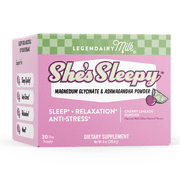 Legendairy Milk, She’s Sleepy™, Melatonin-Free Natural Sleep Aid Magnesium Supplement