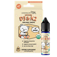 thumbnail interactive-video image 1 of Legendairy Milk Vitamin D3 and K2 Drops, Bone and Teeth Support for Infants, 0.1 fl oz, 1 of 6