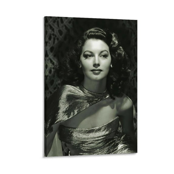 Legendary Actresses Ava Gardner Sexy Poster Painting On Canvas Wall Art Poster Scroll Picture Print Living Room Walls Decor Home Posters 16x24inch(40x60cm)