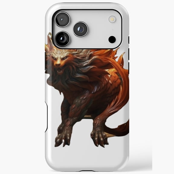 Legendary Animals Nine Tail Fox Art iPhone Case 17 to 11 Pro Max