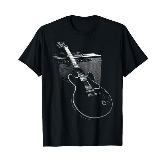 Legendary Blues Guitar and Amp T Shirt T-Shirt