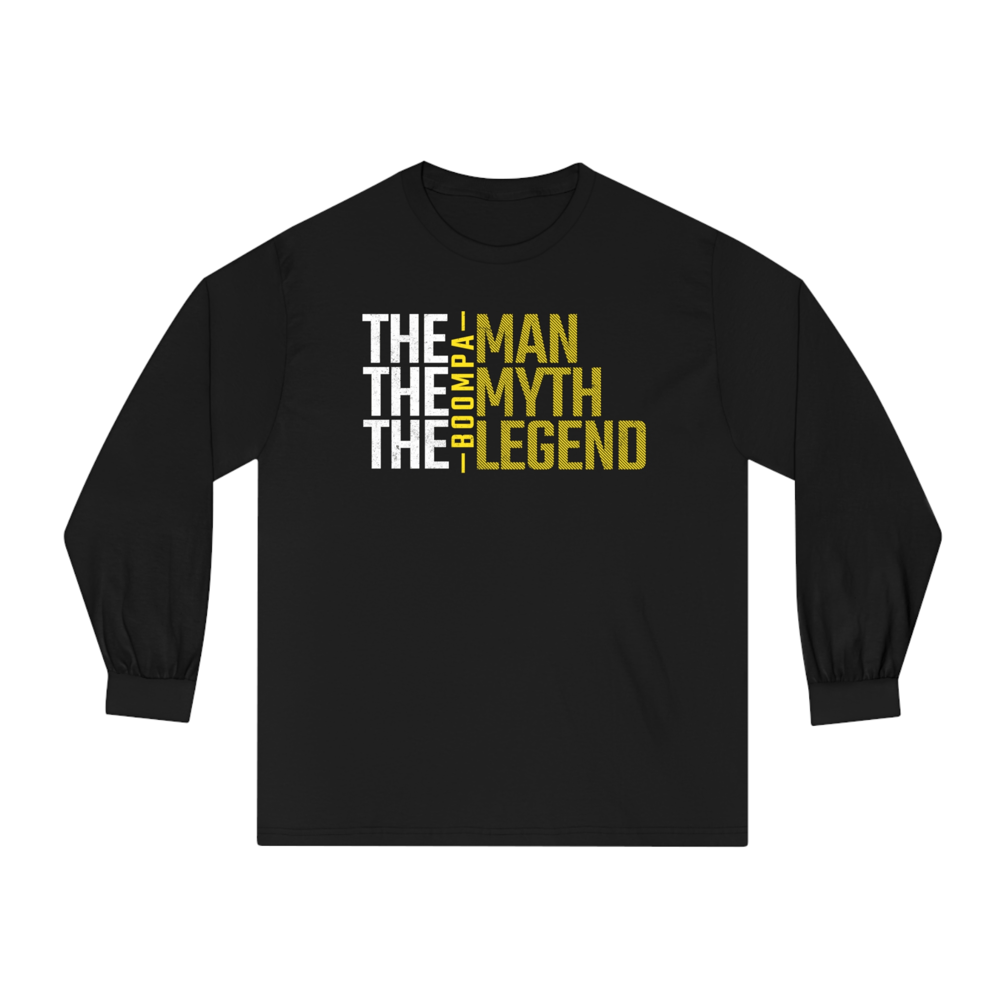 Boompe Legendary Boompa Long Sleeve T-Shirt, Boompa - The Man The Myth The ...