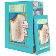 Legendary Cinnamon Protein Pastry, Low Carb Snack Pack to Go 10 Count