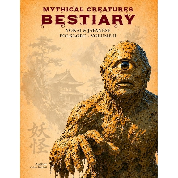 Legendary Creatures Mythical Creatures Bestiary: Ykai & Japanese Folklore - Volume II: Illustrated Encyclopedia of Creatures, Monsters, (Paperback)