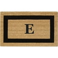 thumbnail image 1 of Legendary Doormats 20" x 36" Monogrammed Coir Doormat for Entryway Indoors or Outdoors with Non Slip Rubber Bottom - Monogram E, 1 of 6