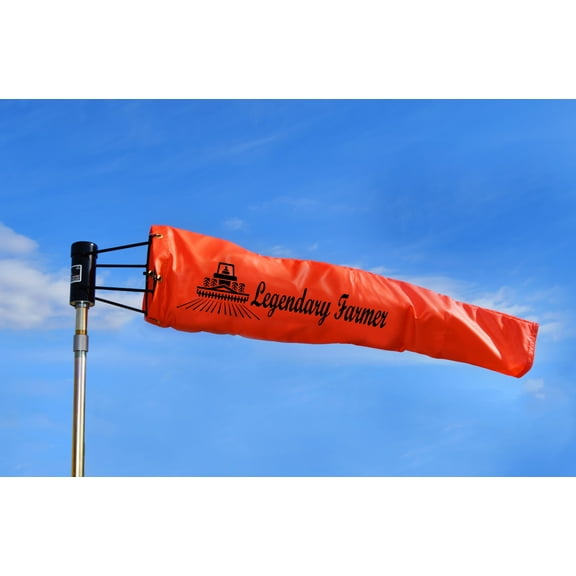 Legendary Farmer Printed Windsock and Ball Bearing Frame- Airport Windsock Corporation