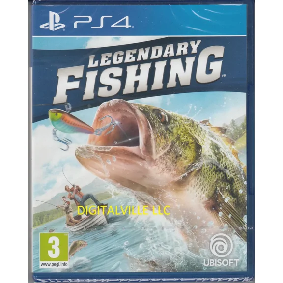 Legendary Fishing PS4 Sony PlayStation 4 Brand New Factory Sealed Simulator Game