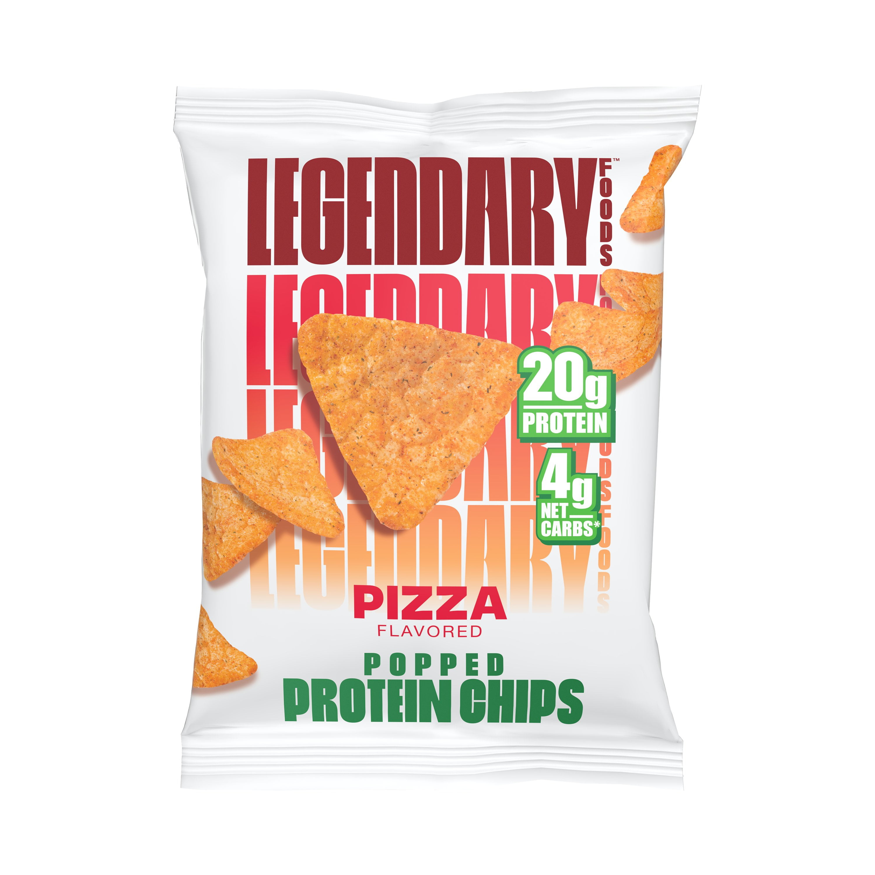 Legendary Foods 20g Protein Chips - Pizza - 1.2 oz (Packaging May Vary)