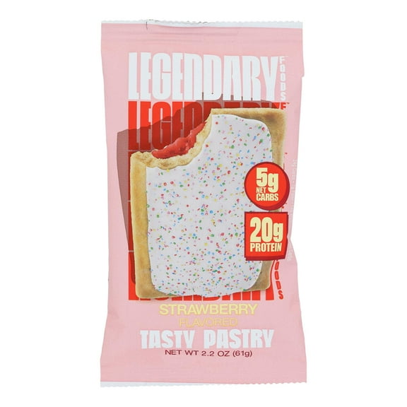 Legendary Foods Strawberry Protein Pastry 2.2 oz (Pack Of 10)