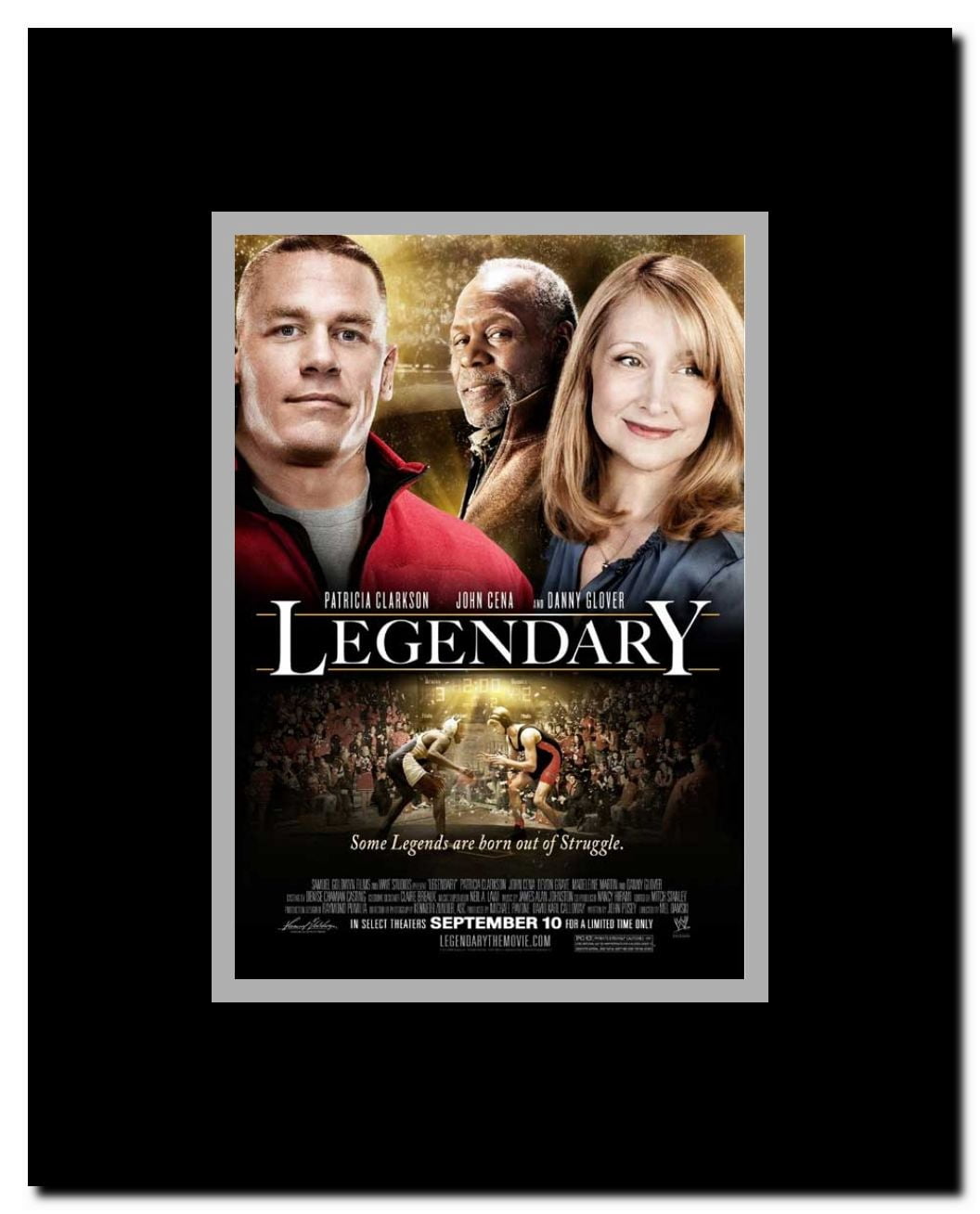 Legendary Framed Movie Poster