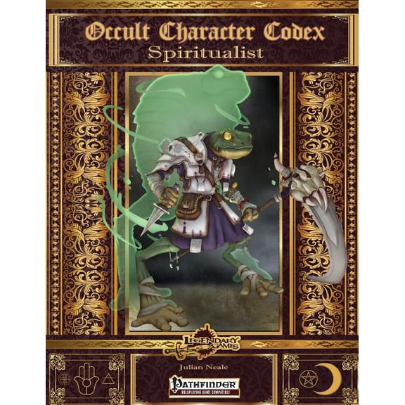 Legendary Games Jason Nelson LG197OC02 Occult Character Codex - Spiritualists
