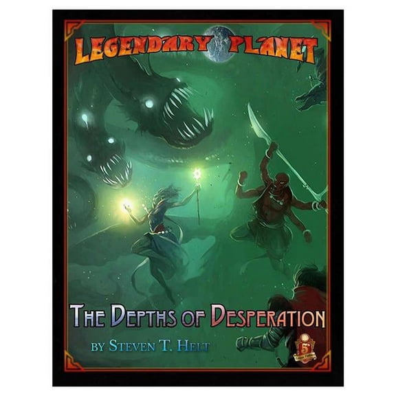 Legendary Games Legendary Planet - The Depths of Desperation (5E) New