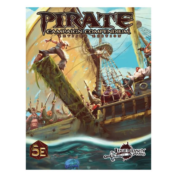 Legendary Games Pirate Campaign Compendium (5E) (Revised Edition) New