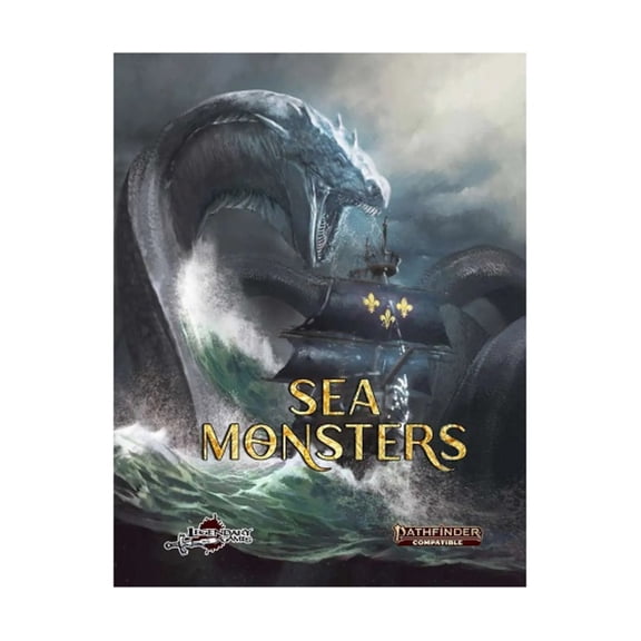 Legendary Games Sea Monsters (Pathfinder 2nd Edition) New