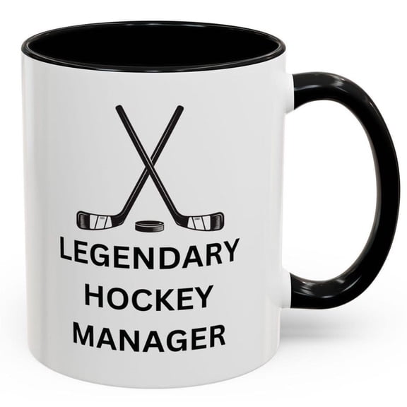 Legendary Hockey Manager Mug Perfect Gift for C1OACHes, Spor Enthusias, Hockeovers, Coffee Drinkers, Birthday Spor Even