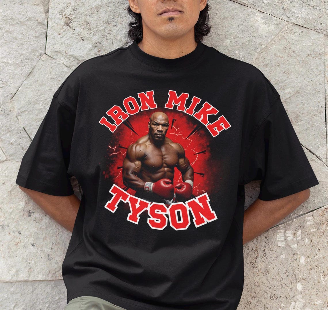 Legendary Iron Mike Tyson Shirt, Perfect for Boxing Fans with Iconic ...