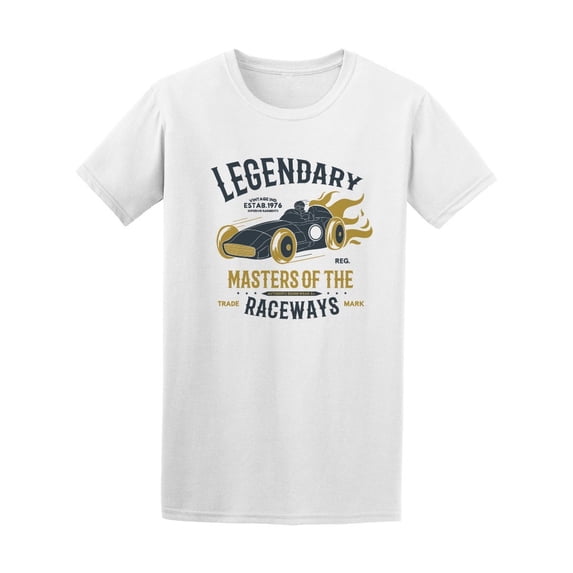 Legendary Masters Of The Raceway Tee Men's -Image by Shutterstock