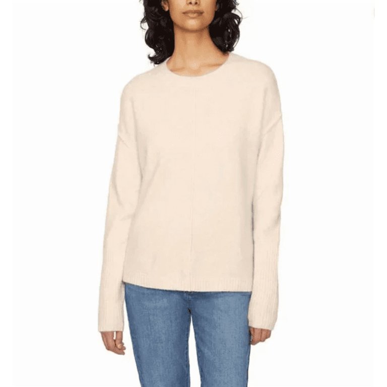 Legendary Outfitters Ladies' Cozy Crewneck Sweater, Cream, Medium -  Walmart.com