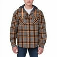 thumbnail image 1 of Legendary Outfitters Men’s Shirt Jacket with Hood | Brown, Large, 1 of 7