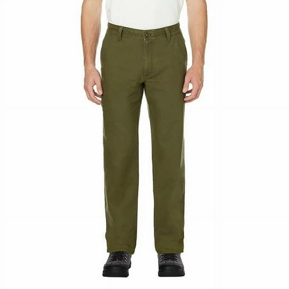 Legendary Outfitters Men’s Stretch Relaxed Fit Canvas Pants | Green, 40x30