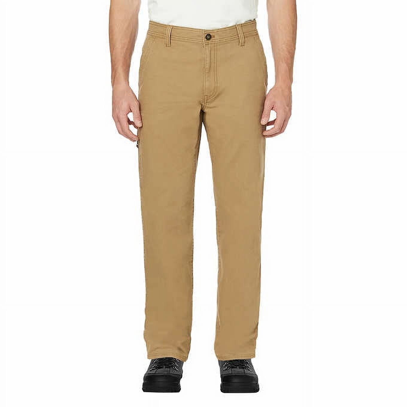 Legendary Outfitters Men's Stretch Relaxed Fit Canvas Pants Tan