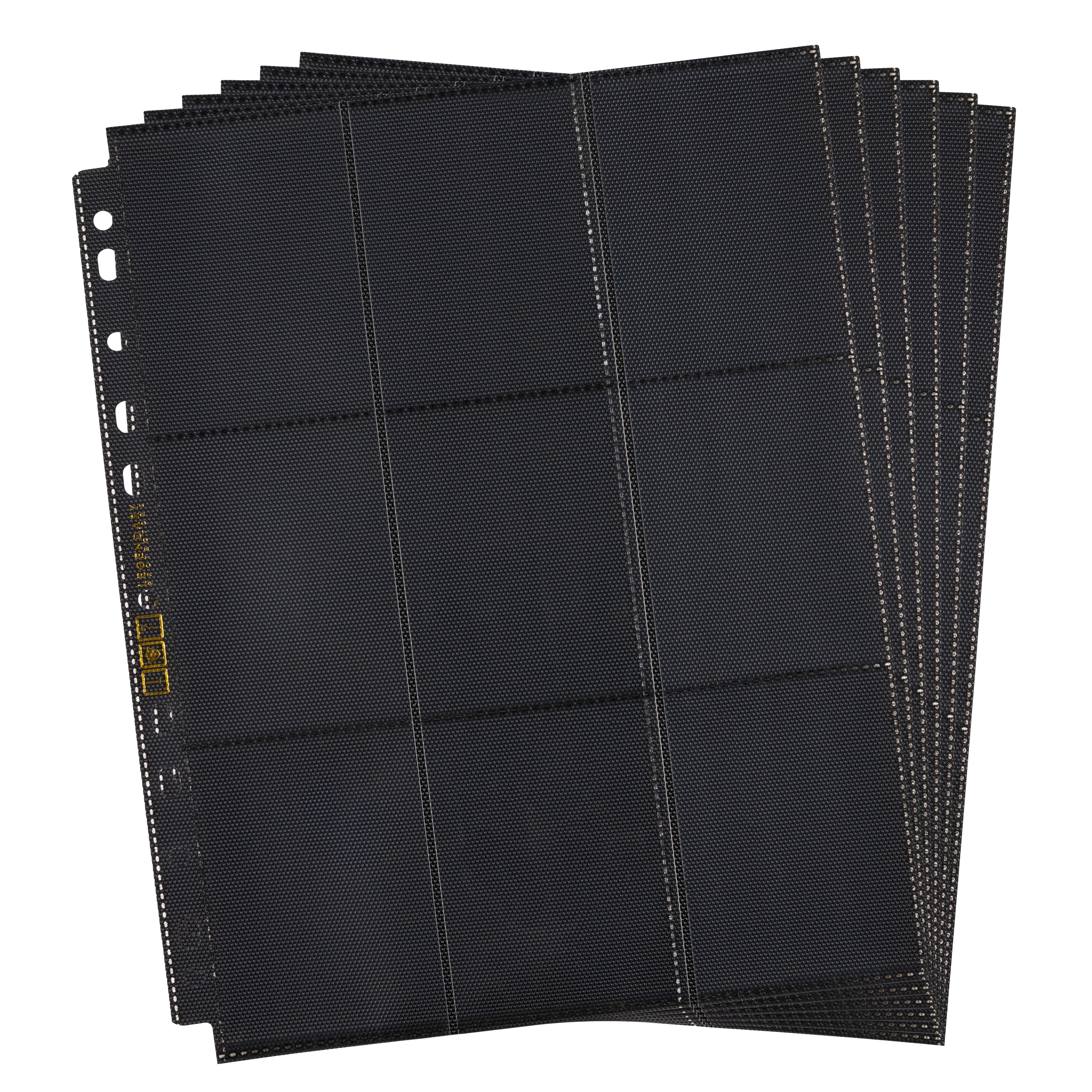 Legendary Protectors 18 Pocket Side-Loading Card Pages, 9 Pocket Double-Sided Sleeve Pages, Holds 900 Cards Total for Trading Card Pages or Sports Card Pages
