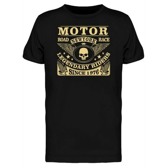 Legendary Riders Since 1976 T-Shirt Men -Image by Shutterstock, Male 3X-Large