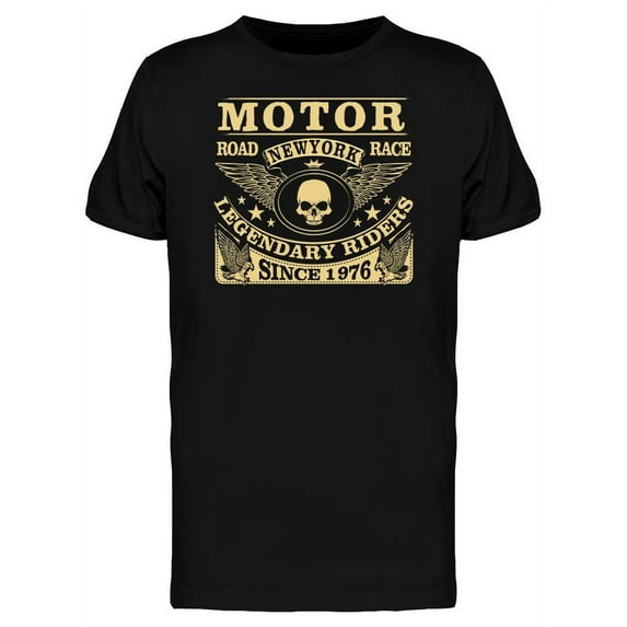 Legendary Riders Since 1976 T-Shirt Men -Image by Shutterstock, Male 3X-Large