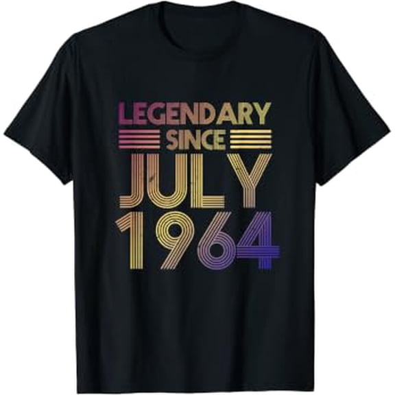 Legendary Since July 1964 57 Years Old Birthday 57Th Bday T-Shirt