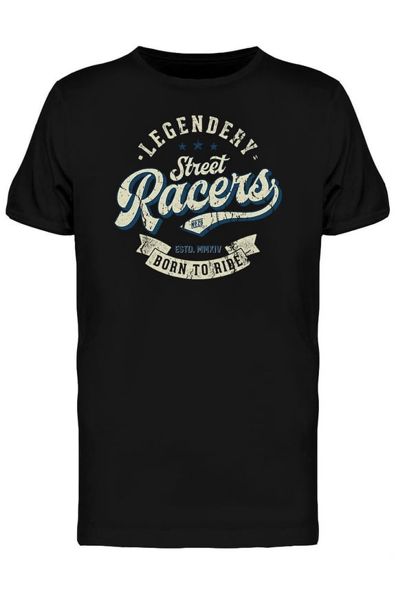 Legendary Street Racers Logo T-Shirt Men -Image by Shutterstock, Male x-Large