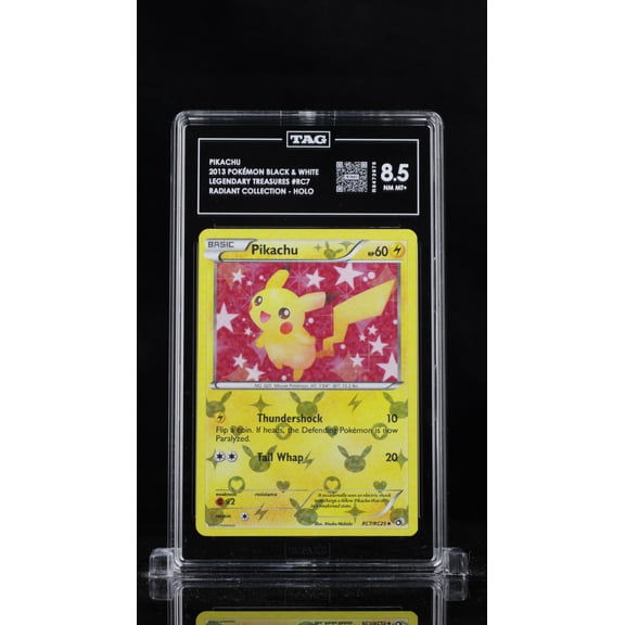 Legendary Treasures: Radiant Collection Pikachu TAG 8.5 #RC7
