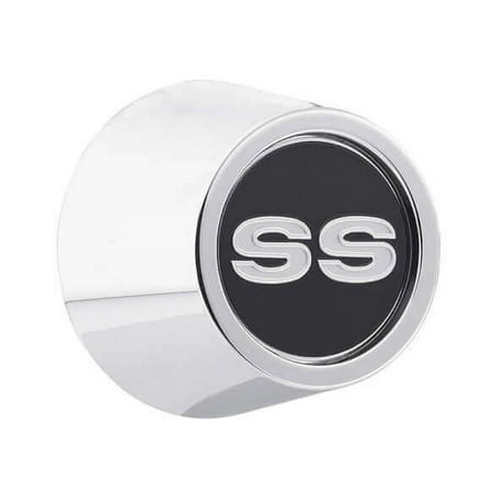 Legendary Wheel Center Cap - "SS" Logo - Black