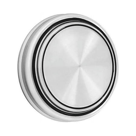 Legendary Wheels Hubcap - Stainless Steel- 68-69 Style - Plain