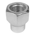 thumbnail image 1 of Legendary Wheels Lug Nut - 1/2"-20 thread - 3/4" Hex Head - Open Style - Bright Silver Zinc, 1 of 2
