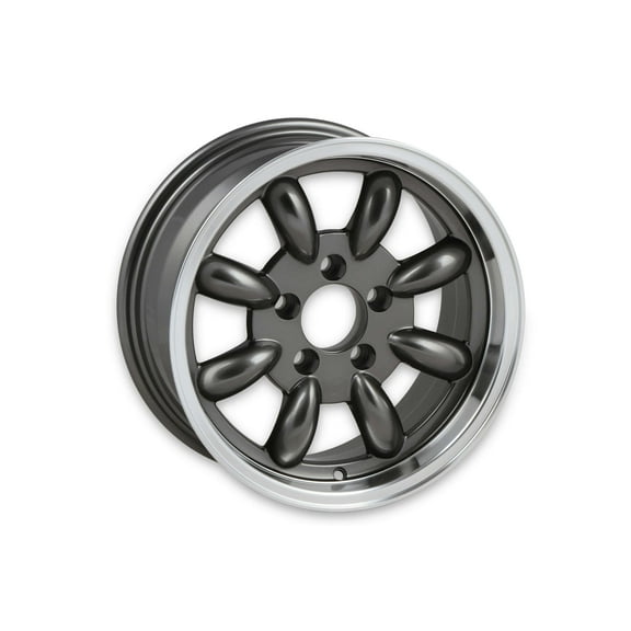 Legendary Wheels T/A 8-Spoke - 15 x 7 in. - 5 x 4.5 - 4.25 bs - Charcoal