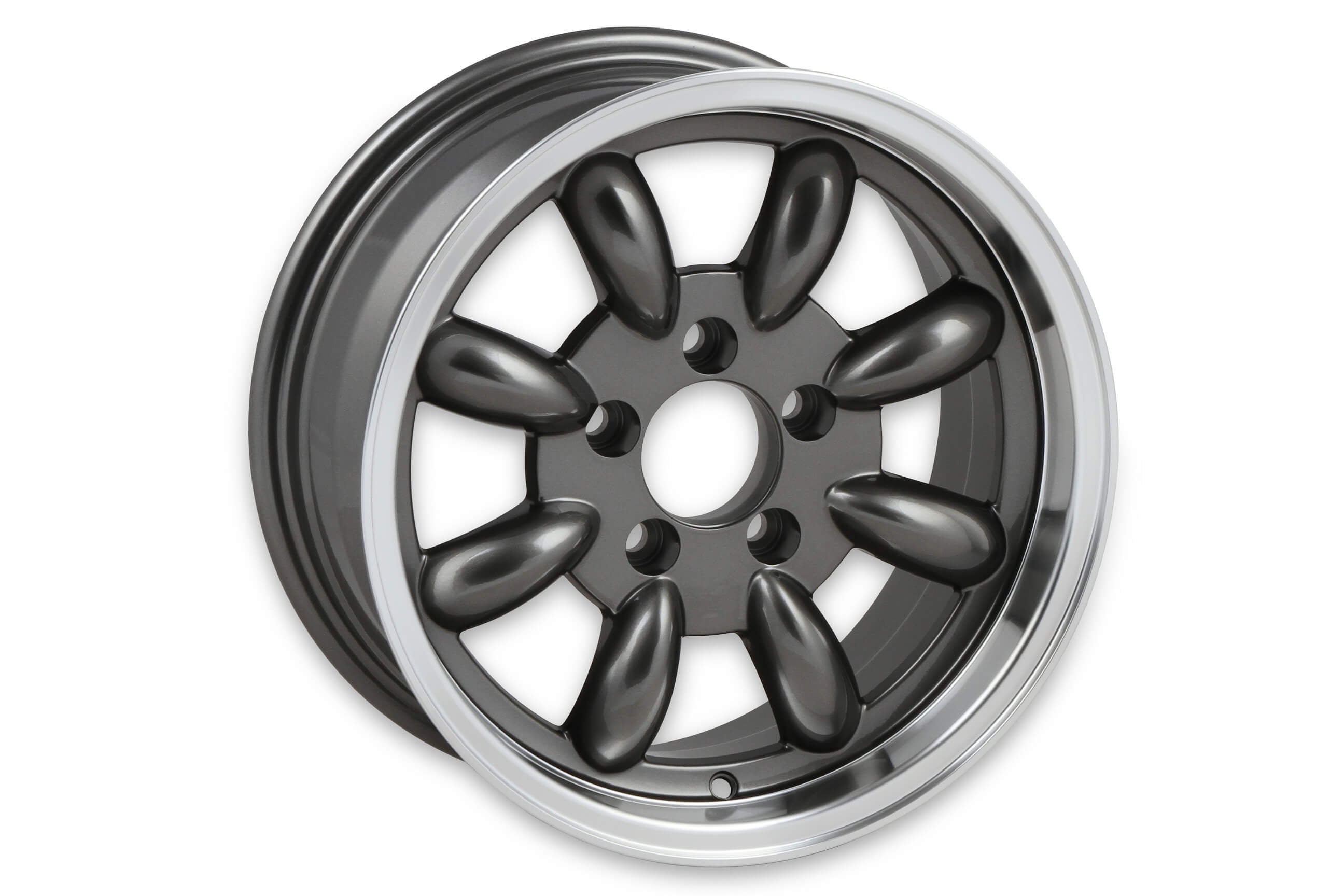 Legendary Wheels T/A 8-Spoke - 17 x 8 in. - 5 x 4.5 - 4.75 bs - Charcoal