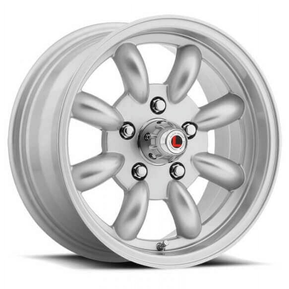 Legend Rims 88mm Legendary Wheels T/A 8-Spoke - 17 x 8 in. - 5 x 4.5 - 4.75 bs - Silver ...
