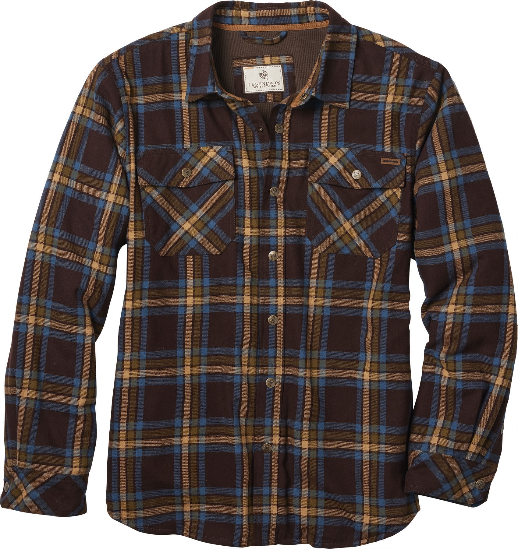Legendary Whitetails Men's Archer Thermal Lined Flannel Shirt Jacket