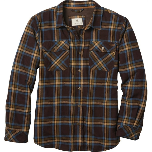 Legendary Whitetails Men's Archer Thermal Lined Flannel Shirt Jacket