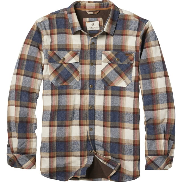 Legendary Whitetails Men's Archer Thermal Lined Flannel Shirt Jacket