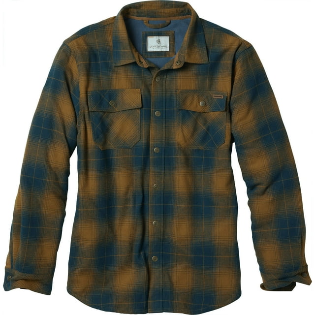 Legendary Whitetails Men's Archer Thermal Lined Flannel Shirt Jacket