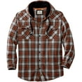 thumbnail image 1 of Legendary Whitetails Men's Backwoods Hooded Flannel Long Sleeve Shirt, 1 of 4