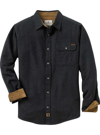 Lucky Brand Mens Buffalo Plaid Flannel Shirt, Size Medium: M/ Black white