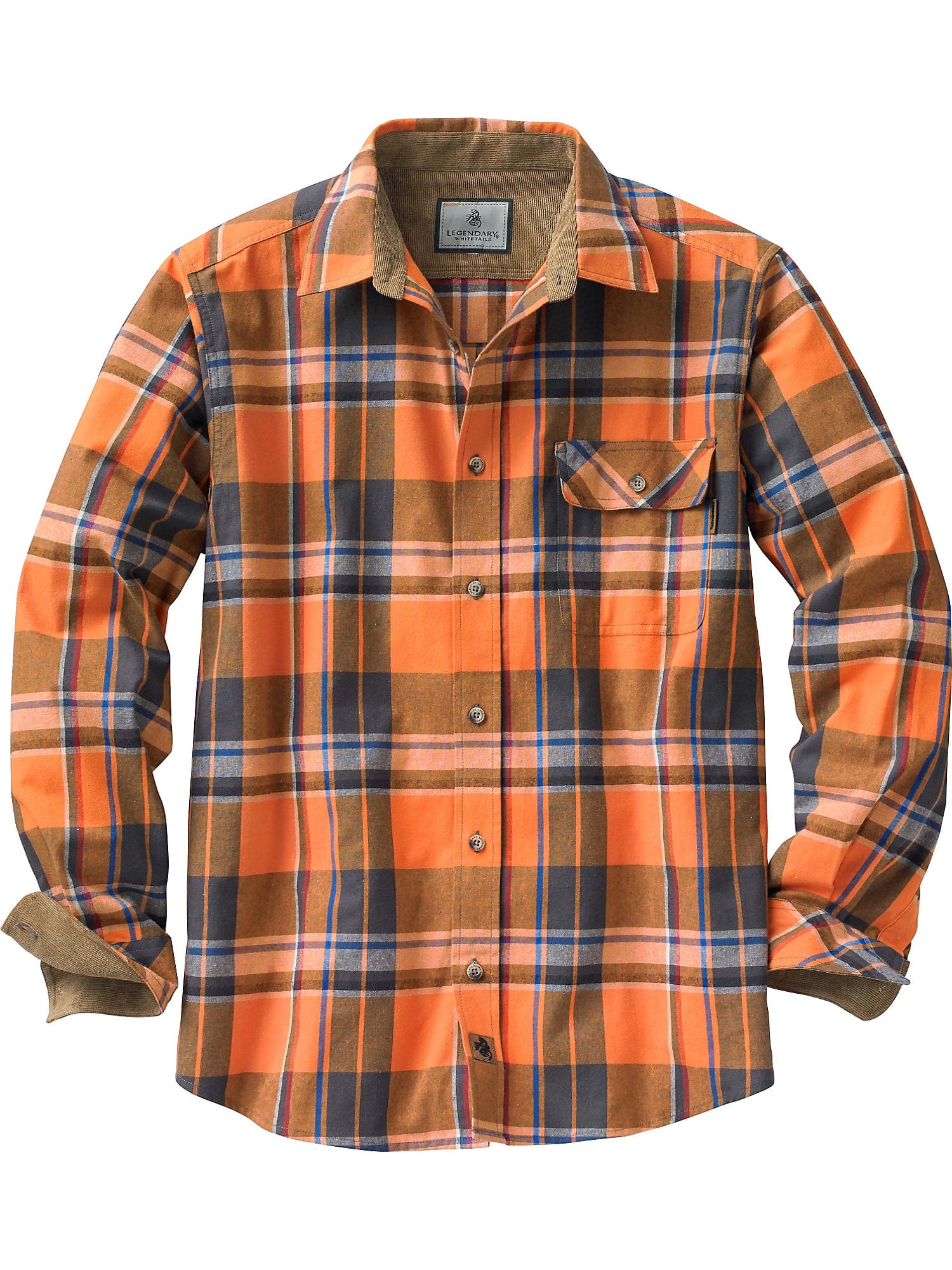 Legendary Whitetails Men's Buck Camp Flannel Shirt Walmart