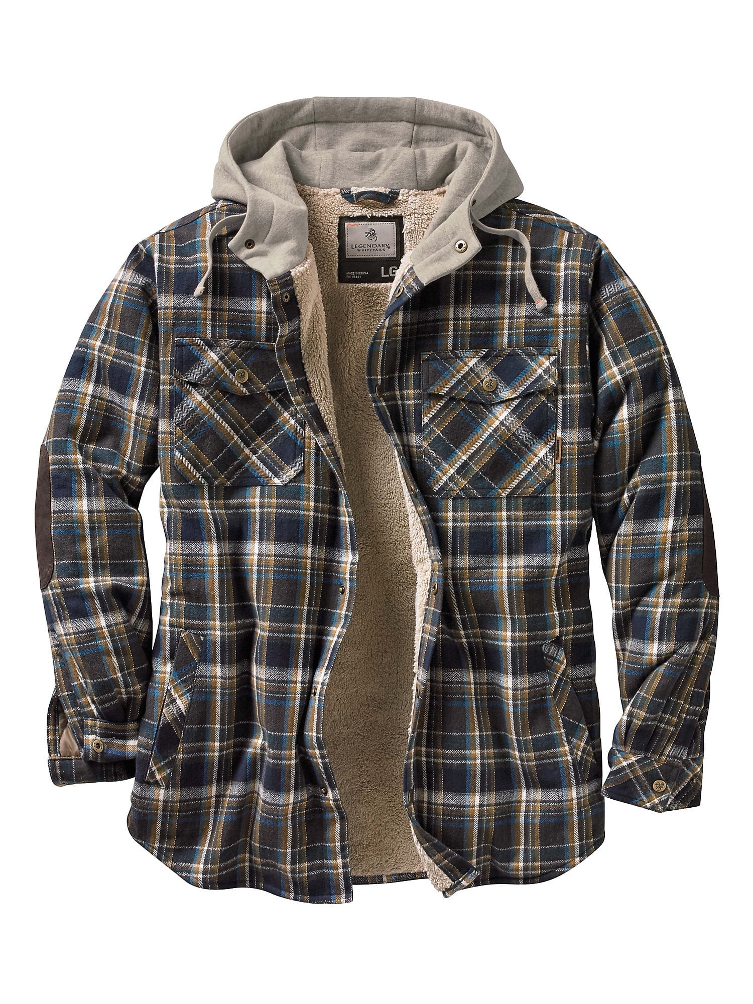 Men's Camp Night Berber Lined Hooded Flannel Shirt Ethiopia Ubuy