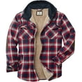 thumbnail image 1 of Legendary Whitetails Men's Camp Night Berber Lined Hooded Flannel Shirt Jacket, 1 of 4