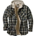 thumbnail image 1 of Legendary Whitetails Men's Camp Night Berber Lined Hooded Flannel Shirt Jacket, 1 of 5