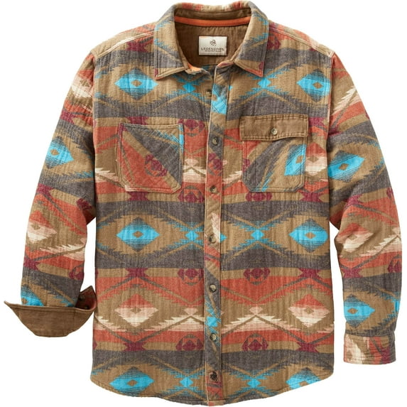 Legendary Whitetails Men's Harbor Heavyweight Long Sleeve Flannel Shirt