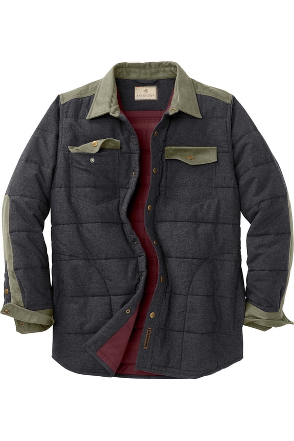 Men's High Caliber Quilted Shirt Jacket